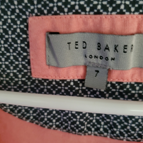 Ted Baker Mens Peach Color Tshirt Size 7 - Picture 5 of 7